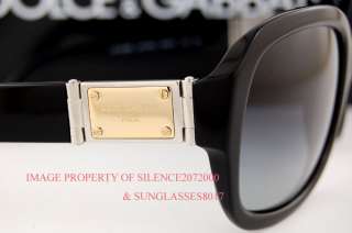 Brand New Dolce & Gabbana Sunglasses 4086B 501/8G BLACK 100% Authentic 