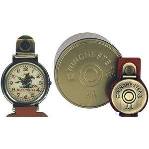  Winchester Collectable Pocket Watch and Tin Electronics