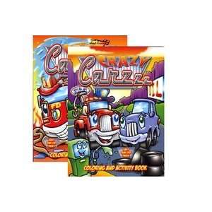    JUMBO CRAZY CARZZZ Coloring & Activity Books: Office Products