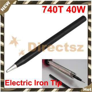 Lead free Tip Black Color Soldering External Thermal Electric Iron Tip 