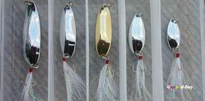 Fishing Spoon Lure Fly Treble Hook baits 5g~12g  