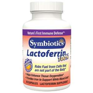  Symbiotics Lactoferrin 100% 60 Caps Health & Personal 
