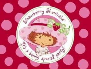 Strawberry Shortcake Party INVITATIONS THANK YOU CARDS 661526346388 