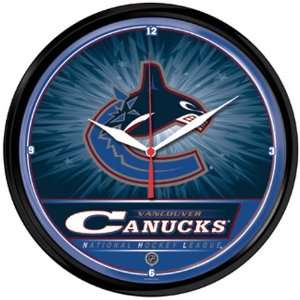 Vancouver Canucks NHL Round Wall Clock