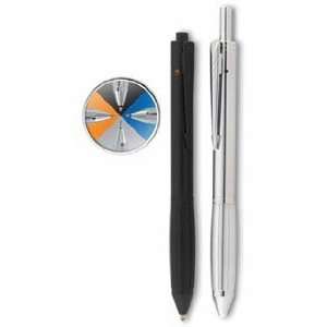  Multifunction Matte Black W / Highlighter Multi Functional Pen