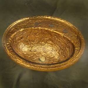  Oceana 24K Gold Drop In Lavatory Sink 001 001 400 08