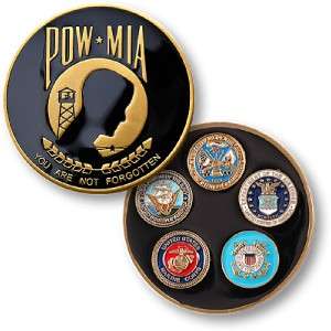   POW MIA COMMEMORATIVE Harley Horn Cover Attachment, from manufacturer
