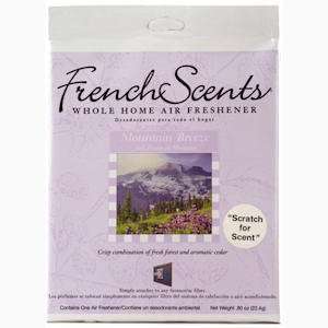    French Scents Air Filter Freshener Mountain Breeze: Automotive