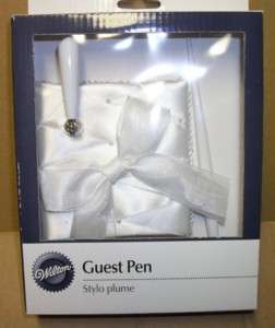 TIMELESS  WILTON GUEST PEN WHITE BRIDAL WITH BASE  