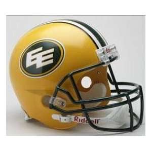 Edmonton Eskimos Full Replica Football Helmet:  Sports 