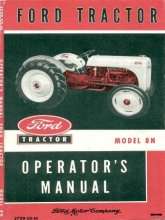 Classic Original 8N Operators Manual era 1948 4 Parts in 114 pages.