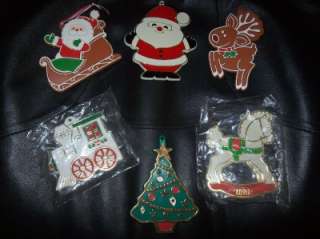 Hallmark Painted XMAS Cookie Cutters ULTIMATE LOT RARE  
