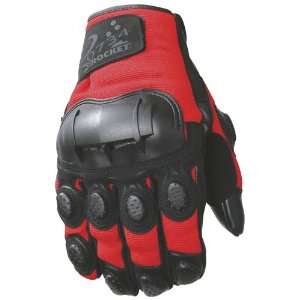  Joe Rocket Mojo Gloves   Medium/Red: Automotive