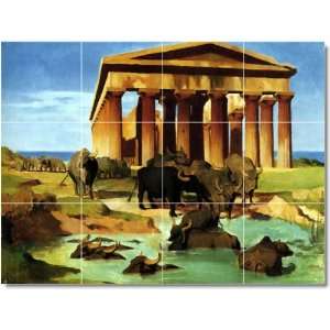  Jean Gerome Historical Wall Tile Mural 11  18x24 using 