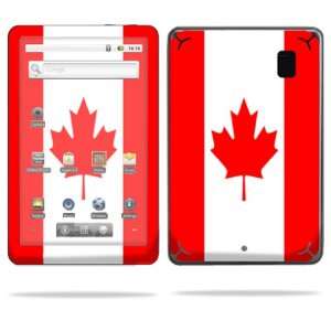   Decal Cover for Coby Kyros MID7012 Tablet Canadian Pride: Electronics