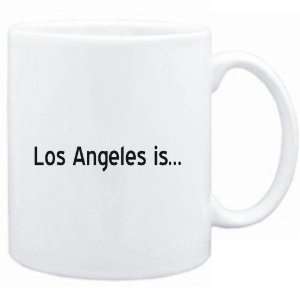  Mug White  Los Angeles IS  Usa Cities