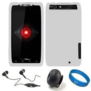  White Rubberized Soft Silicone Protective Skin Cover for 