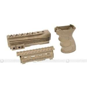 Handguard & Grip for Marui AK47 Series (Sand)  Sports 