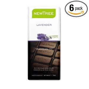 New Tree Milk Chocolate, Lavender Eternity, 1.76 Ounce (Pack of 6)
