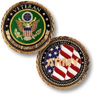  U.S. Navy Veteran Challenge Coin 