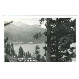  Crystal Bay Lake Tahoe Real Photo Postcard Everything 