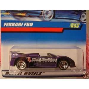  Mattel Hot Wheels 1998 1:64 Scale Purple Ferrari F50 Die 