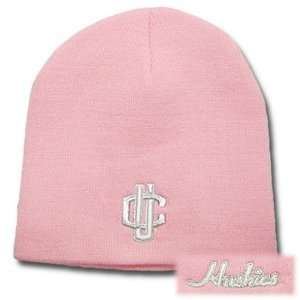   NCAA BEANIE KNIT HAT CONNECTICUT UCONN HUSKIES PINK: Sports & Outdoors