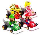 Nintendo Mario Kart Pull Back Racers Set of 4 Cars