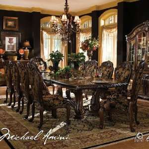   Dining Room Set (Sienna Spice) by Aico Furniture: Home & Kitchen