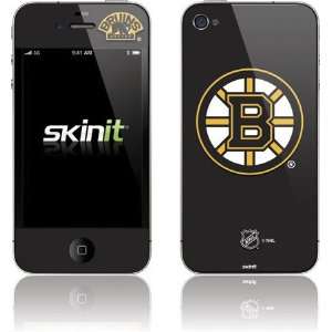   Bruins Solid Background skin for Apple iPhone 4 / 4S Electronics
