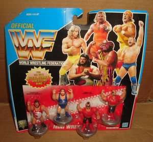 1991 Hasbro WWF Mini Wrestlers Fig MOC Royal Rumble LOD  