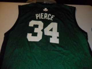 Paul Pierce #34 Boston Celtics REEBOK Jersey 3XL 3X XXXL  