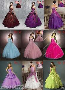   Prom Dresses Evening Formal Gowns Stock Size:6 8 10 12 14 16  