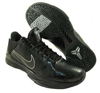 New Nike Mens Zoom Kobe V Black/Silver/Gray Basketball Shoes US SIZES 