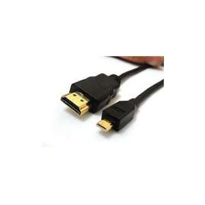  HDMI to Micro HDMI Cable (5 Feet) * Gold Plated Pins and 