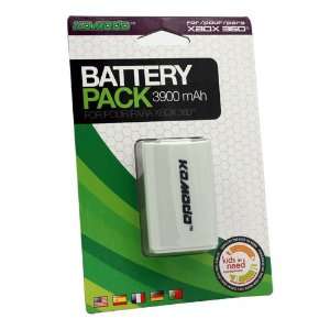  Xbox 360   Battery   Rechargable Battery Pack   White 