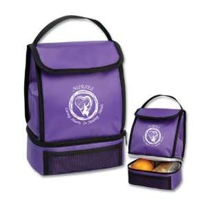 Caring Hearts Purple Lunch Sack