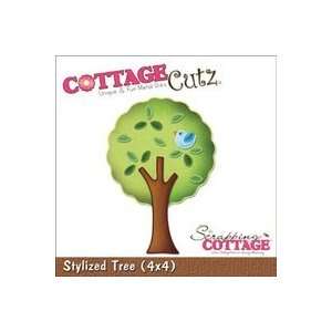  CottageCutz Die 4X4 Stylized Tree