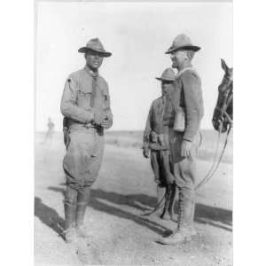 24th Infantry Regiment. (Negro) in Mexico,1916 Major Young,Capt. John 