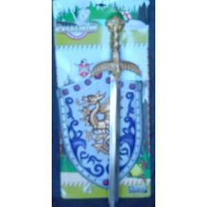    Excalibur Medieval Sword of Legend and Dragon Sheild Toys & Games