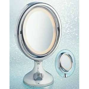  Sharper Image 1x/ 5x Magnifying Makeup Mirror w/ 4 Light 