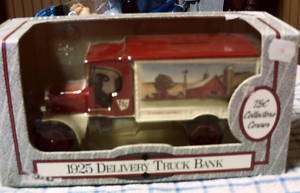 1925 Delivery Truck Bank  Die Cast  