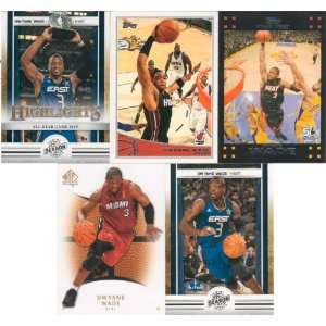   Miami Heat Cards. Nice Mix Picturing Him in His Red and Black Heat