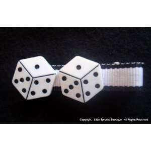   Pair of Dice   For High & Low Rollers   Novelty Clip: Everything Else