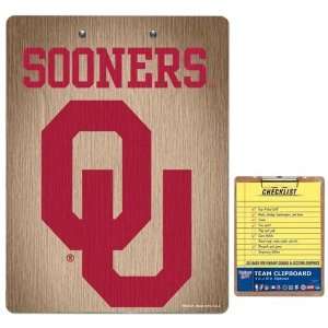    NCAA Oklahoma Sooners Team Logo Clipboard: Sports & Outdoors
