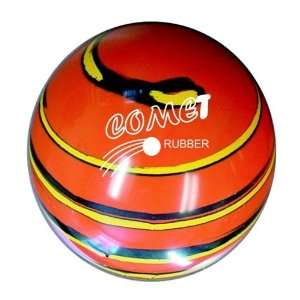  Comet Rubber Duckpin Bowling Ball  Orange/Black Sports 