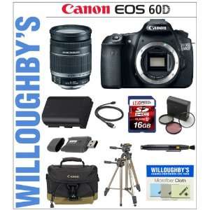 Canon EOS 60D 18 MP CMOS Digital SLR Camera Body + Canon EF 24 70mm f 