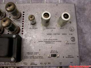Vintage Tube Bogen Challenger CHB 100 PA Amp Parts Amplifier 7868 