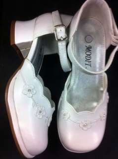 Girl Dress Shoes White Color (Many size available)  