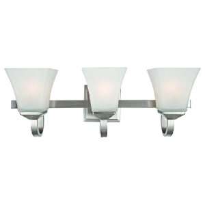  Design House 514760 Torino Collection 3 Light Vanity with 